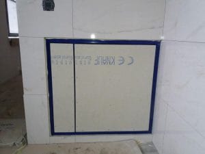 Люк-невидимка «ФР-Д» під плитку з подвійним зсувом