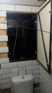 Люк-невидимка «ФР-Д» під плитку з подвійним зсувом