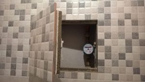 Люк-невидимка «ФР-Д» під плитку з подвійним зсувом