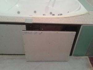 Люк-невидимка «ФР-Д» під плитку з подвійним зсувом