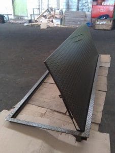 Люк підлоговий «Стандарт» на газових амортизаторах