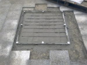 Люк підлоговий «Стандарт» на газових амортизаторах