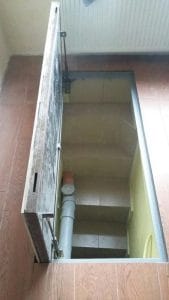 Люк підлоговий «Стандарт» на газових амортизаторах
